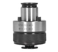 Adaptador de taladro de acero de alta velocidad para máquina de roscado Chollet, adaptador de mandril de roscado por torsión GT24-ISO-M14 para husillos reversibles con de c