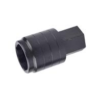 Adaptador de taladro de agua de liberación rápida, acero al carbono, integración antifrío, conexión de taladro antiagua, cambio rápido de bits, canal de refrigeración integrado