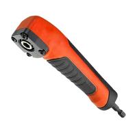 Adaptador de taladro de ángulo recto, llave de impacto de 90 grados, broca de esquina de metal, adaptador de mano robusto, accesorio de herramientas de carpintería para proyectos de construcción en