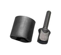 Adaptador de taladro de gato | Accesorio universal de acero resistente - Adaptador de broca | para cámper, , coche, suelo, camión, equipo de carga, cortacésped, remolque, garaje al aire libre