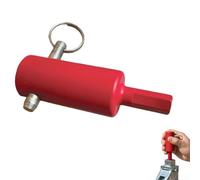 Adaptador de taladro de remolque para mango de manivela de taladro eléctrico con perno de mango de 1 pulgada compatible con remolques de volquete y ganado resistentes (1 unidad)