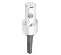 Adaptador de Taladro Eléctrico de 2 Agujeros y 2 Ranuras, Adaptador de Broca Para Taladro Eléctrico a Barrena de Tierra Adecuado Para Profesionales o Entusiastas Del Bricolaje