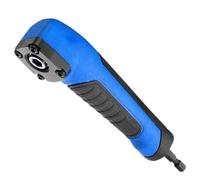 Adaptador de taladro en ángulo recto,Adaptador de broca en ángulo, Taladro de impacto de 90 grados, Adaptador de accesorio de taladro de Metal para perforación de broca de ángulo preciso, ayudante de