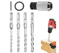 Adaptador de taladro - Metal, Rotary Hammer Adapter Heavy Duty Quick Release Portable | For Electricians Plumbers Home Mejora Renovation Construction Repair