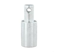 Adaptador de Taladro para acero 80mm Conversor Martillo Adaptador | para acero carbono y aleación, conversión rápida, doble ranura, para vástago estable, uso en tierra