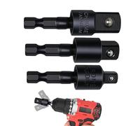 Adaptador de Taladro y Broca Convertidor De Vaso Y Dado Para Destornillador | Manguito Destornillador Neumático Para Hogar Comercio Industria Garaje Taller Y Trabajos En Construcción Al