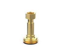 Adaptador de tanque ACME para llenar cilindros de gas con rosca KLF G.12 (cilindros de gas alemanes)
