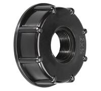 Adaptador de tanque de agua, conector de válvula de riego resistente, espiga universal de barril de lluvia, accesorio de manguera de jardín para almacenamiento de agua al aire libre, cubo de drenaje