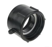Adaptador de tanque de agua IBC de 1000 L con rosca fina para mangueras DN40/DN50, válvula de corsé de plástico PP para conexiones BSP, adecuado para tomas domésticas y coreanas de 2 pulgadas