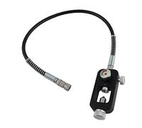 Adaptador de tanque de oxígeno Cabezal de equipo de buceo duradero de alta calidad Accesorio para plateado de metal de buceo submarino 11.7x2.5x2x1.9cm 1pcs