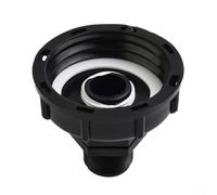 Adaptador de tanque IBC, conector de manguera de rosca gruesa de 60 mm, ajuste de plástico para contenedor estándar para válvula IBC S60X6, compatible con 2 pulgadas, 3/4 pulgadas y 1 (25 mm)