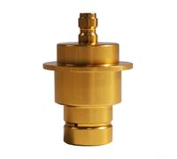 Adaptador de tanque para SodaStream, kit de conversión de conexión rápida, conector de cilindro externo de aluminio para máquinas de carbonatación domésticas, oro o plata (dorado)