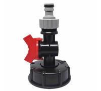 Adaptador De Tanque Tote IBC - Conector De Grifo Del Tanque De Almacenamiento De Agua | Conexión De Manguera De Jardín De 3/4 Pulgadas | Acoplador Del De Riego De Barril De