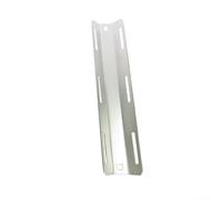 Adaptador de tanque único de aleación de aluminio para buceo técnico, soporte STA compatible con placa trasera estándar y marco trasero, equipo ligero resistente al desgaste para (plata)