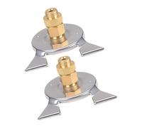 Adaptador de tanques de de fácil cambio Conector de utensilios de cocina para acampar para convertir recipientes de planos a largos en herramientas para acampar Adaptadores de estufas
