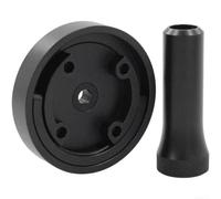 Adaptador de tapa de aluminio diseñado para pruebas de control de emisiones EVAP con derivación de solapa e integración de cilindro (negro)