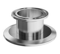 Adaptador de tapa de extremo reductor de triple abrazadera de acero inoxidable 304-3" a 2,5" - Durable y resistente al óxido(4inch to 3inch)