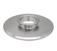 Adaptador de tapa de extremo reductor de triple abrazadera de acero inoxidable 304-3" a 2,5" - Durable y resistente al óxido(10inch to 1.5inch)