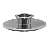 Adaptador de tapa de extremo reductor de triple abrazadera de acero inoxidable 304-3" a 2,5" - Durable y resistente al óxido(8inch to 3inch)