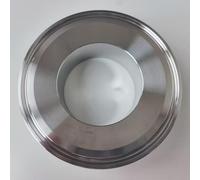 Adaptador de tapa de extremo reductor de triple abrazadera de acero inoxidable 304-3" a 2,5" - Durable y resistente al óxido(6inch to 2inch)