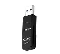 Adaptador de Tarjeta de 5 gbps - Lector de Tarjetas USB 3.0 | Multifunción transfiere eficientemente el Visor de cámara | Lector de Tarjetas Abs Fast Transfer Speed 2 Slots para PC