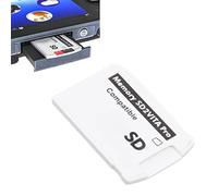 Adaptador de Tarjeta de Almacenamiento para PS Vita 1000 2000, Adaptador de Ranura de Tarjeta de Memoria ABS para Tarjeta de Almacenamiento PS Vita Micro 1000 2000 3.60 para