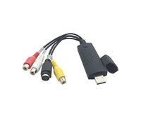 Adaptador de Tarjeta de Audio de Video USB 2.0 TV VHS VCR To DVD Converter Support Win 2000/ Win XP/Vista/ 7/8/10 Audio Captura Adaptador