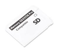 Adaptador de Tarjeta de Memoria Adaptador de Ranura para Tarjeta de Almacenamiento Easy Eject para PS, Blanco, Amantes de los Juegos