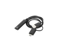 Adaptador de tarjeta de sonido USB-C/USB-A a Jack 3,5mm 153560