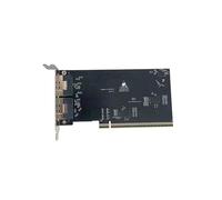 Adaptador de Tarjeta Gráfica Externa PCIE X16 A 2x SFF-8654 8i X8 EGPU para Base Gráfica GPU PCI-e Half Baffle