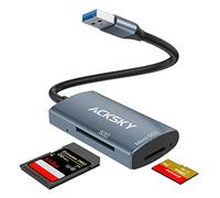 Adaptador de tarjeta Micro SD, adaptador de tarjeta SD a USB, lector de tarjetas de memoria USB 3.0, compatible con TF SD SDHC SDXC Micro SD Micro SDHC Micro SDXC MMC, tarjetas RS-MMC UHS-I