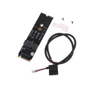 Adaptador de tarjeta WiFi PCIe PCI-Express NVMe para ranura de llave NGFF M.2A E a llave M.2M