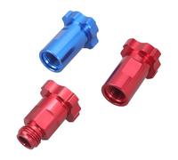 Adaptador de taza pulverizadora, conectores de aluminio para conversión de taza de pintura, ajuste con rosca M16 x 1.5, durabilidad, diseño a prueba de fugas, adaptador de pulverización de conexión
