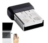 Adaptador de teclado USB - Receptor Plug and Play, diseño de un solo canal, material ABS, accesorio compacto para PC | para ordenador annel dongle inalámbrico Laptop Presentaciones multimedia Lugar de