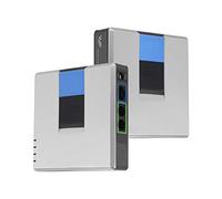 Adaptador de teléfono de Internet, Puerta de Enlace de VoIP Teléfono de Internet Adaptador de 2 Puertos Cable SIP RJ11 para PAP2T(Enchufe de la UE)