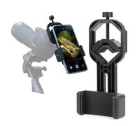 Adaptador de Teléfono para Telescopio, Adaptador de Teléfono para Microscopio de Plástico, Montura de Teléfono para Binocular, Monocular, Catalejo, Microscopio y Más