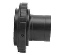 Adaptador de Telescopio de Aleación de Aluminio, Resistente a la Oxidación, Resistente a la Corrosión, Anillos Adaptadores de Telescopio Negros de 1,25 para Cámara con Montura K