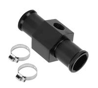 Adaptador de temperatura del agua para motocicleta - Tubo de unión del indicador de temperatura radiador de aleación de aluminio | Compatible 16-24 mm, alta densidad, fácil instalación con abrazad