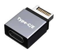 Adaptador de tipo E | Adaptador PCI de placa base de computadora USB3.1-convertidor de conector de PC de escritorio de cabecera de panel USB 3.1