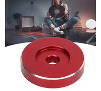 Adaptador de Tocadiscos, Adaptador RPM para Vinilos Estable y Duradero para Giradiscos (Rojo)