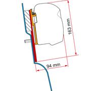 Adaptador de toldo kit ford custom nugget fiamma