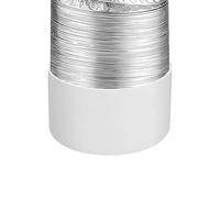 Adaptador de Toma de Aire para Secadora,Conector de Extensión para Manguera de Secadoras - Accesorios Para Electrodomésticos De 10 Cm Con Ajuste Seguro Para Invernadero Baño Casa