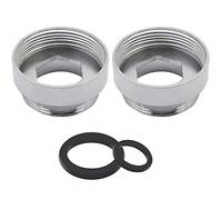 Adaptador De Toque De Metal, M24mm-22mm, 2PCS Adaptador De Grifo Del Conector Del Aireador, Adaptador De Grifo Para Ahorro De Agua De La Cocina, Filtrado Femenino