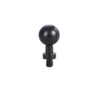 Adaptador de tornillo de 1 / 4 con cabeza de bola de 17 mm Adaptador de soporte para teléfono general Convertidor de soporte para tableta Multiusos para tabletas de teléfono Conector de montaje de