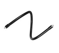 Adaptador de tornillo de trípode macho de 1/4 pulgadas a manguera de cuello de cisne macho de 3/8 pulgadas ajustable en ángulo para fotografía y transmisión en vivo