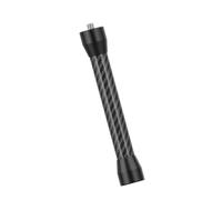 Adaptador de tornillo de varilla de extensión de cámara de carbono roscado de 1/10.2 cm-20 para trípode, selfie, micrófonos, accesorio de montaje, accesorio de trípode de cámara, fibra de carbono