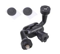 Adaptador de Tornillo Macho a de 12cm y 1/4, Varilla de extensión giratoria de 360 Grados para Accesorios de cámara, Montaje de teléfono con Almohadilla de Esponja