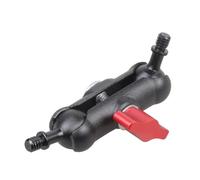 Adaptador de tornillo macho de doble extremo 1/4 20 de 17 mm, abrazadera de cabeza de bola, soporte de fotografía para monitores, tabletas, cámaras de acción, accesorio ligero para cámara