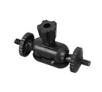 Adaptador de tornillo roscado macho doble de 1/4 pulgadas para cámaras DSLR y micrófonos, pernos de doble cabeza