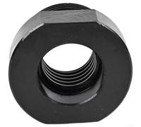 Adaptador de torno de madera, manguito reductor de mandril, rosca externa de 40 mm, rosca interna de 25 mm para mandril de husillo de torno de carpintería